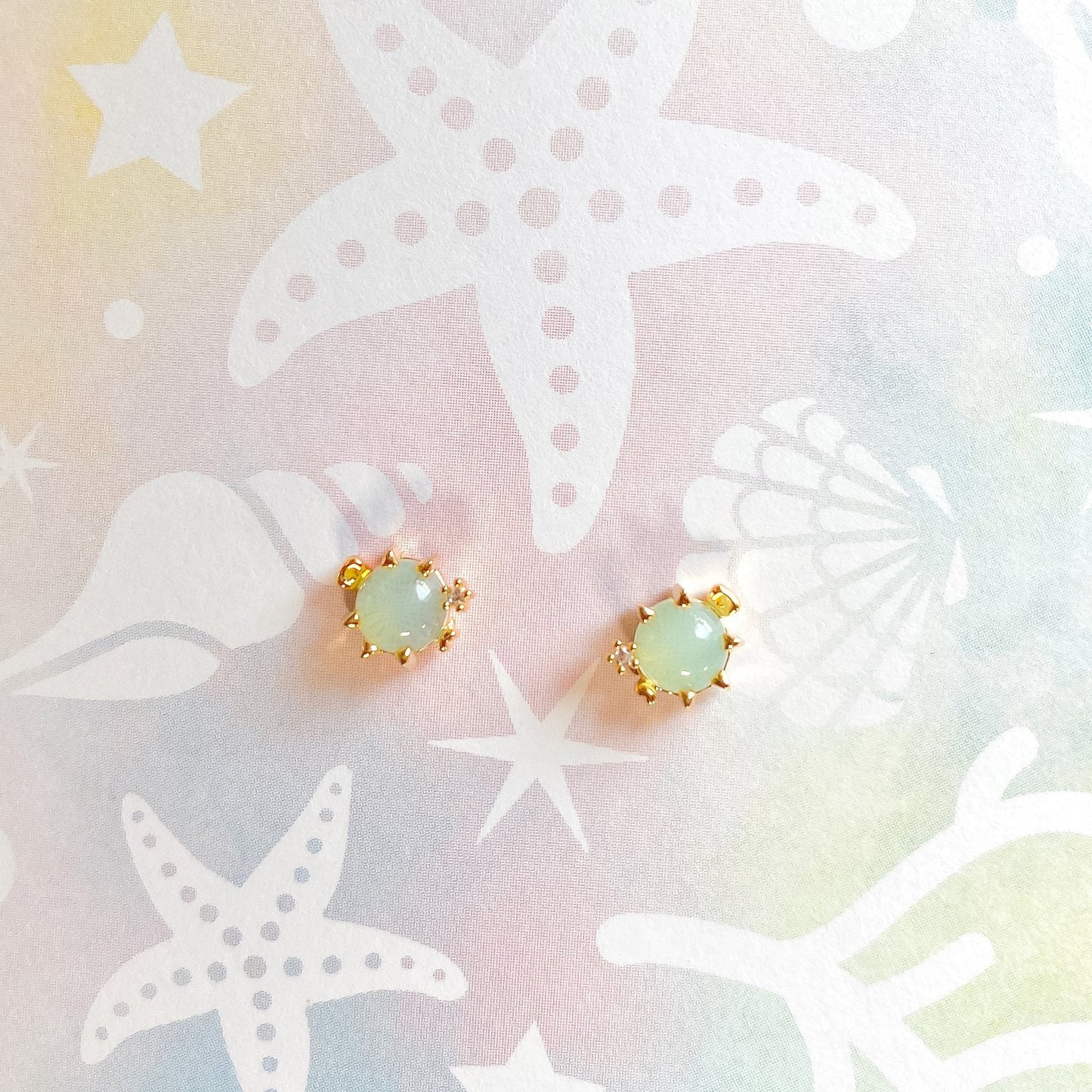 Adorable Ocean Design Earrings Set