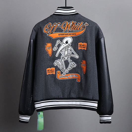 OFF WHITE Baseball Jacket