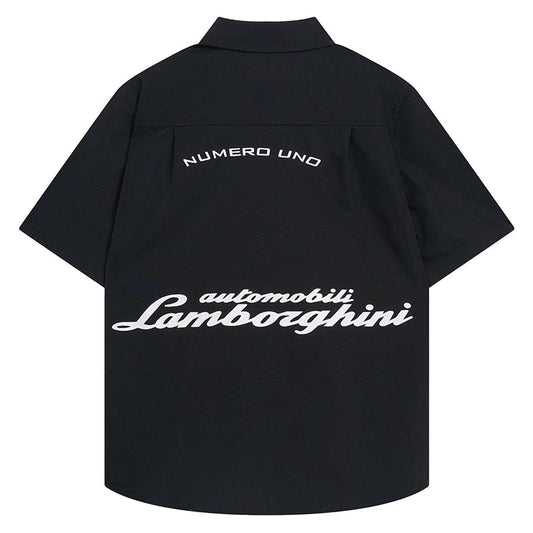 RHUDE UNO BUTTON DOWN SHIRT