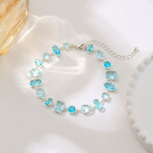 Colorful Multi-Cut Gema Bracelet