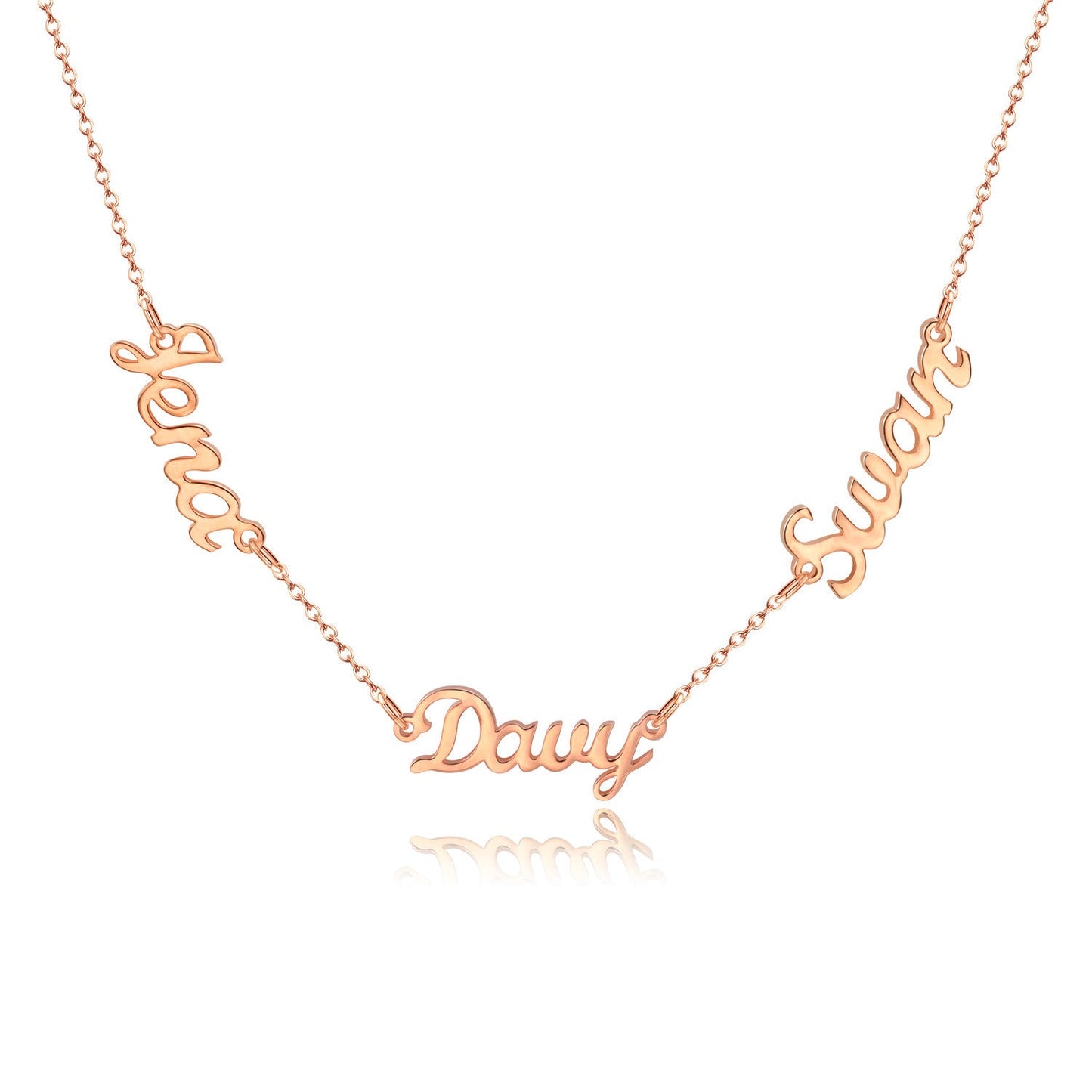 Personalized Name Necklace with 1-6 Names ¨C 20 Fonts Available