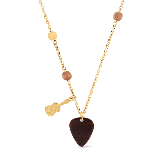 18K Louis Vuitton Picks Pendant Necklace