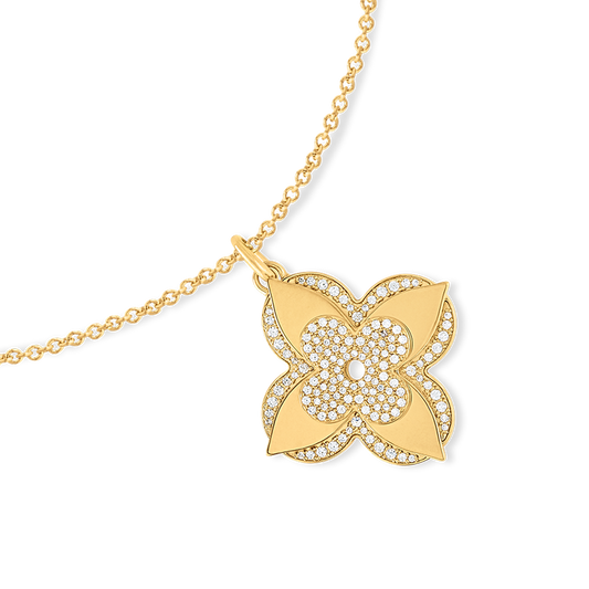 18K Louis Vuitton Medaillon Necklace