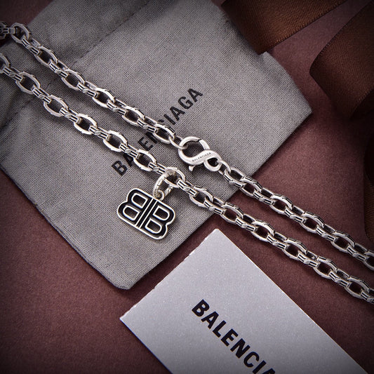 18K Balenciaga Chain Necklace