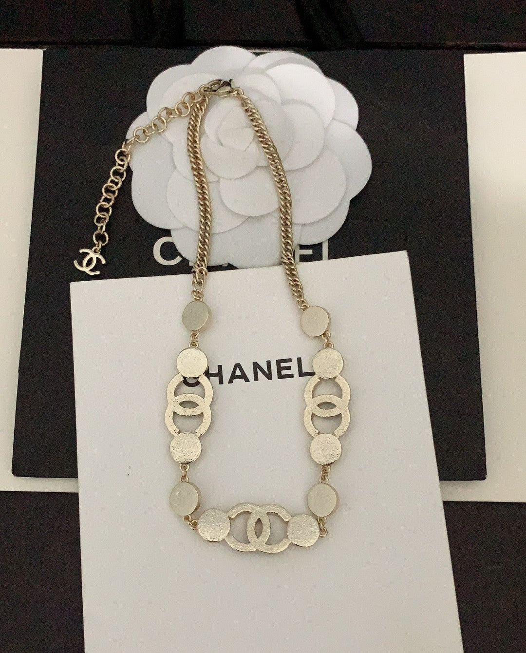 18K Blue Chanel Choker Necklace
