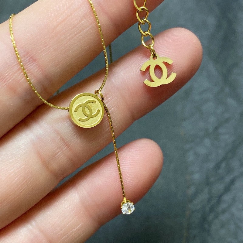 18K Chanel Gold Necklace