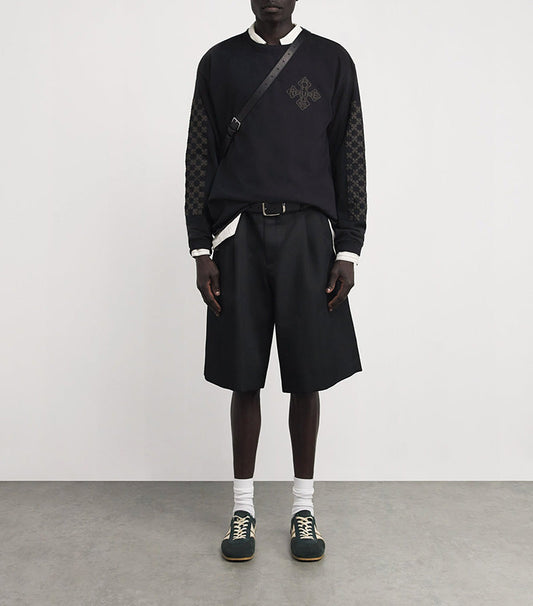 RHUDE Raised-Logo Cotton Sweatshirt