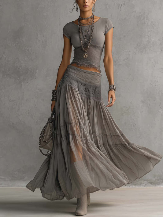 Caterina | Set boho couture dal fascino etereo