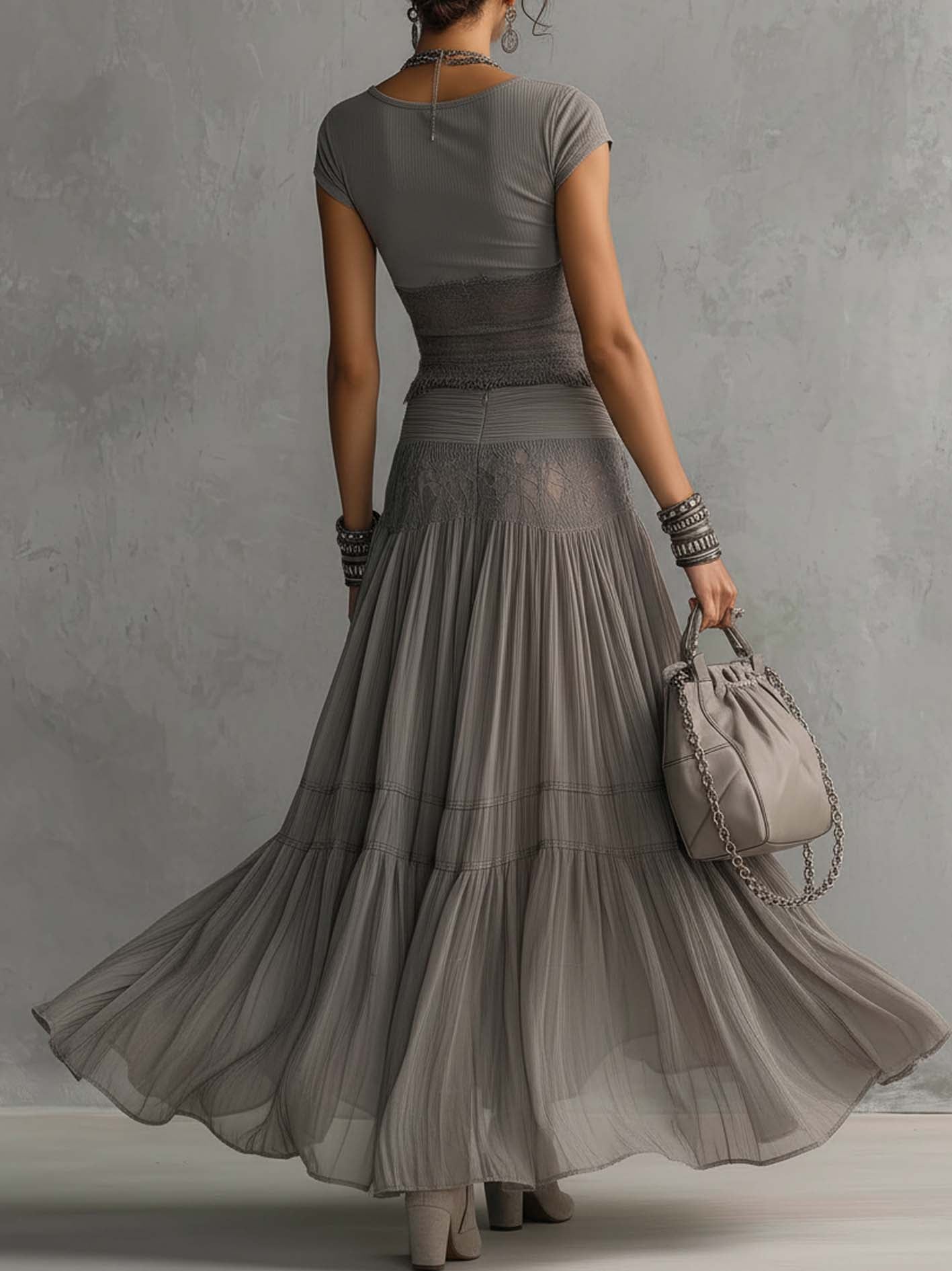 Caterina | Set boho couture dal fascino etereo