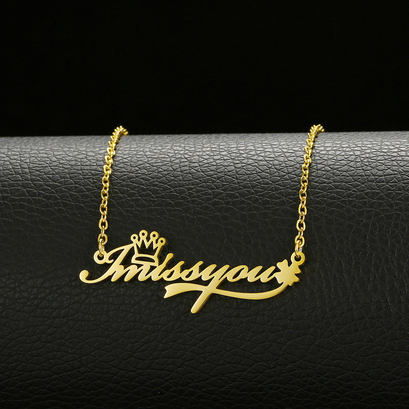 Personalized Elegant Name Necklace