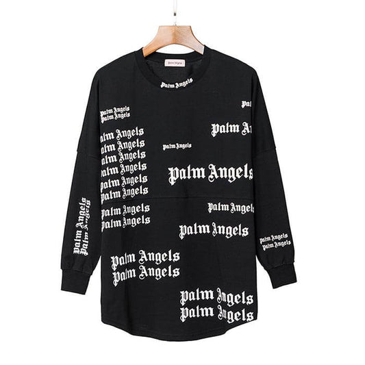 Palm Angels Logo Sweatshirt Long sleeve Tee