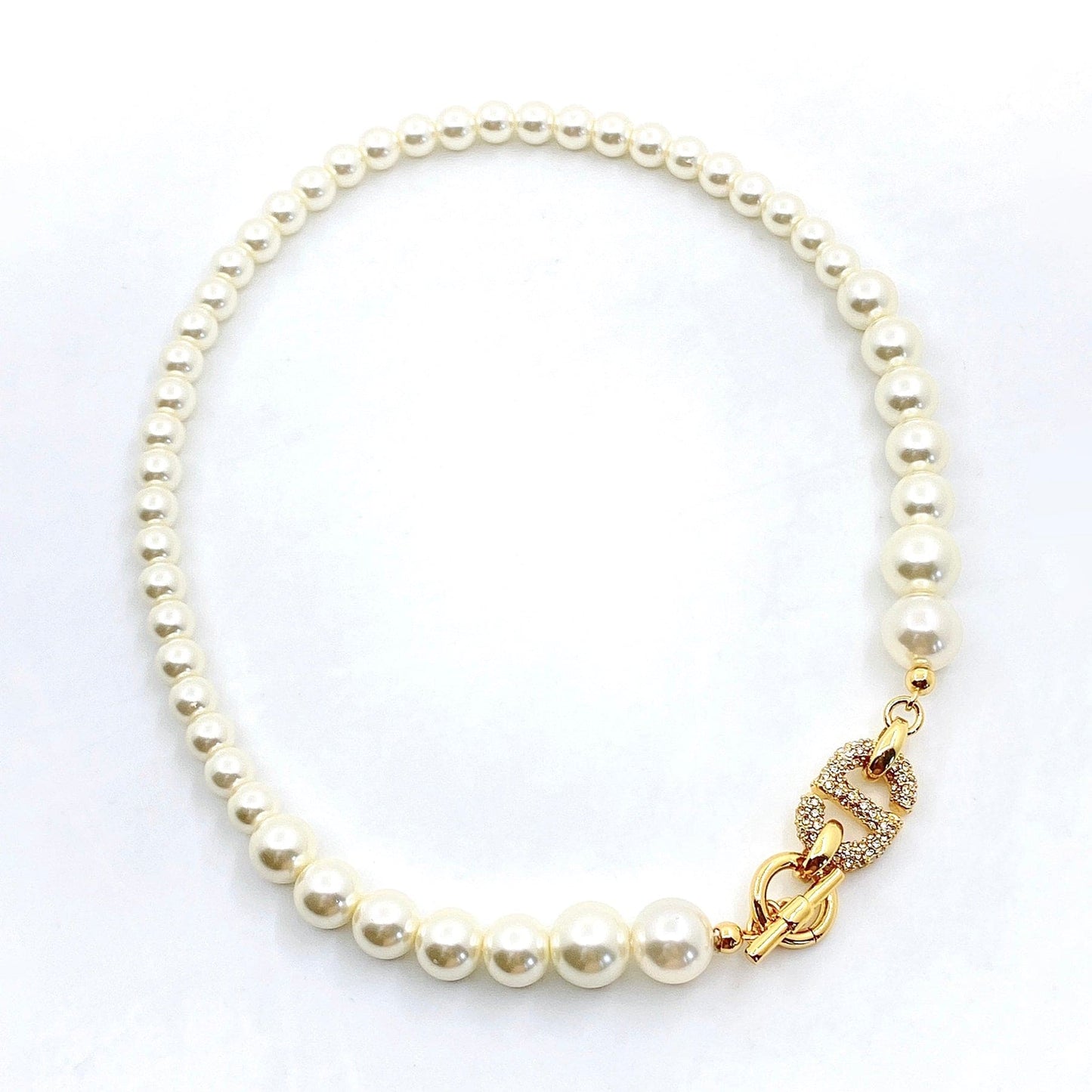 18K Dior Pearl Necklace