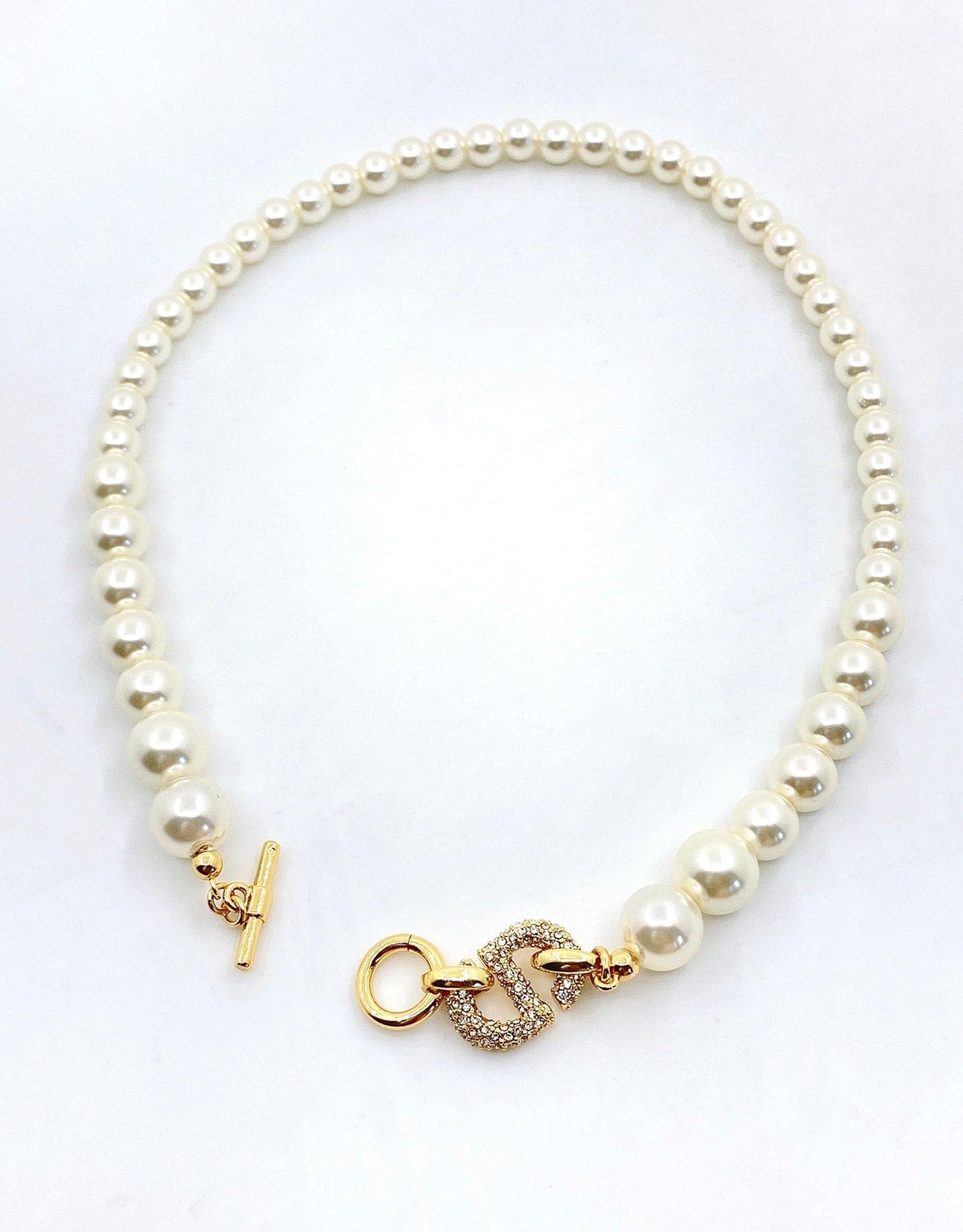 18K Dior Pearl Necklace