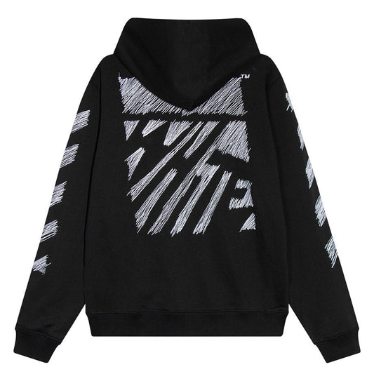 OFF-WHITE Diag Scribble Hoodie