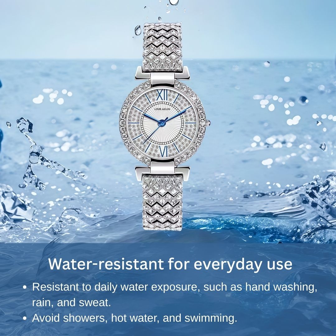 Full-Diamond Luminous Water-Resistant Watch