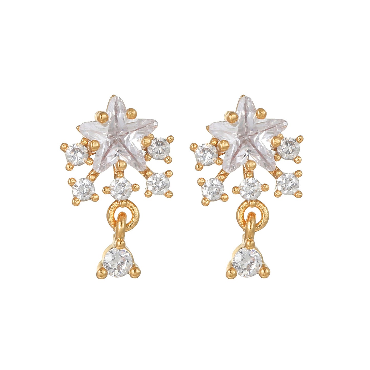 Sweet Pink Love Earrings Set