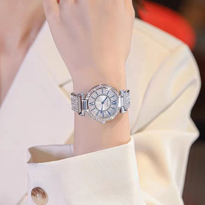 Full-Diamond Luminous Water-Resistant Watch
