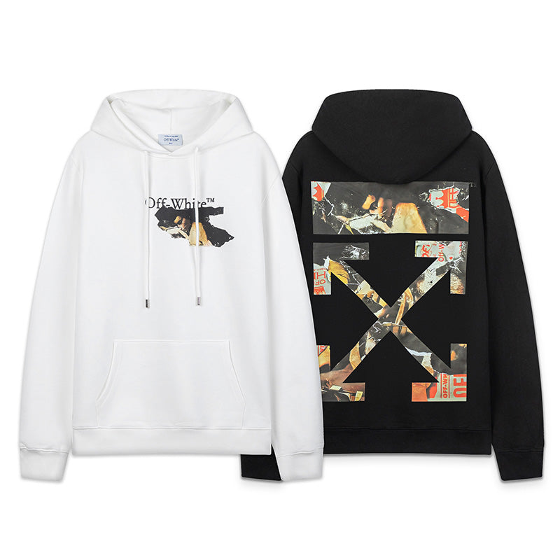 Off-White Graphic-Print  Hoodies