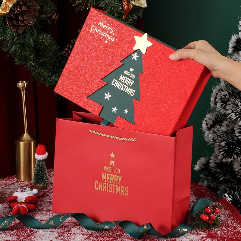 Deluxe Christmas Gift Box with LED Lights