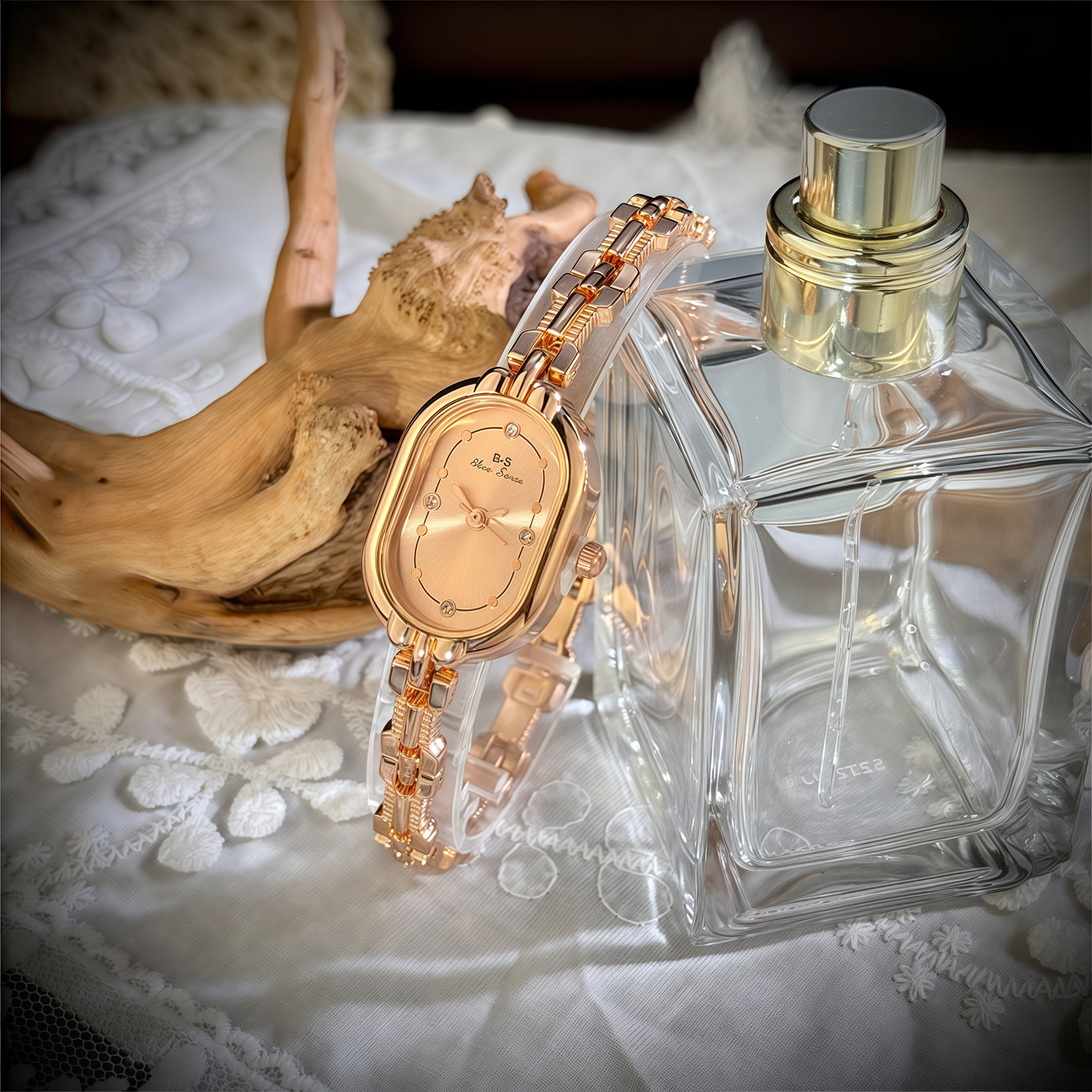 Vintage Oval Bracelet Watch
