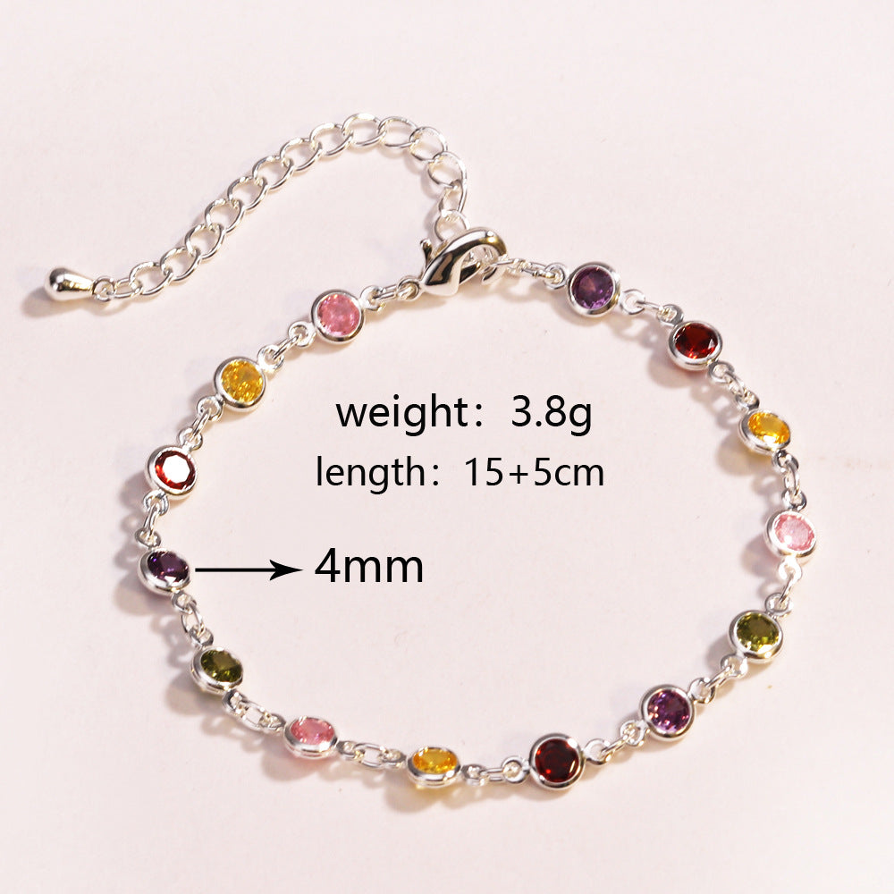 Vibrant Multi-Cut Gema Bracelet
