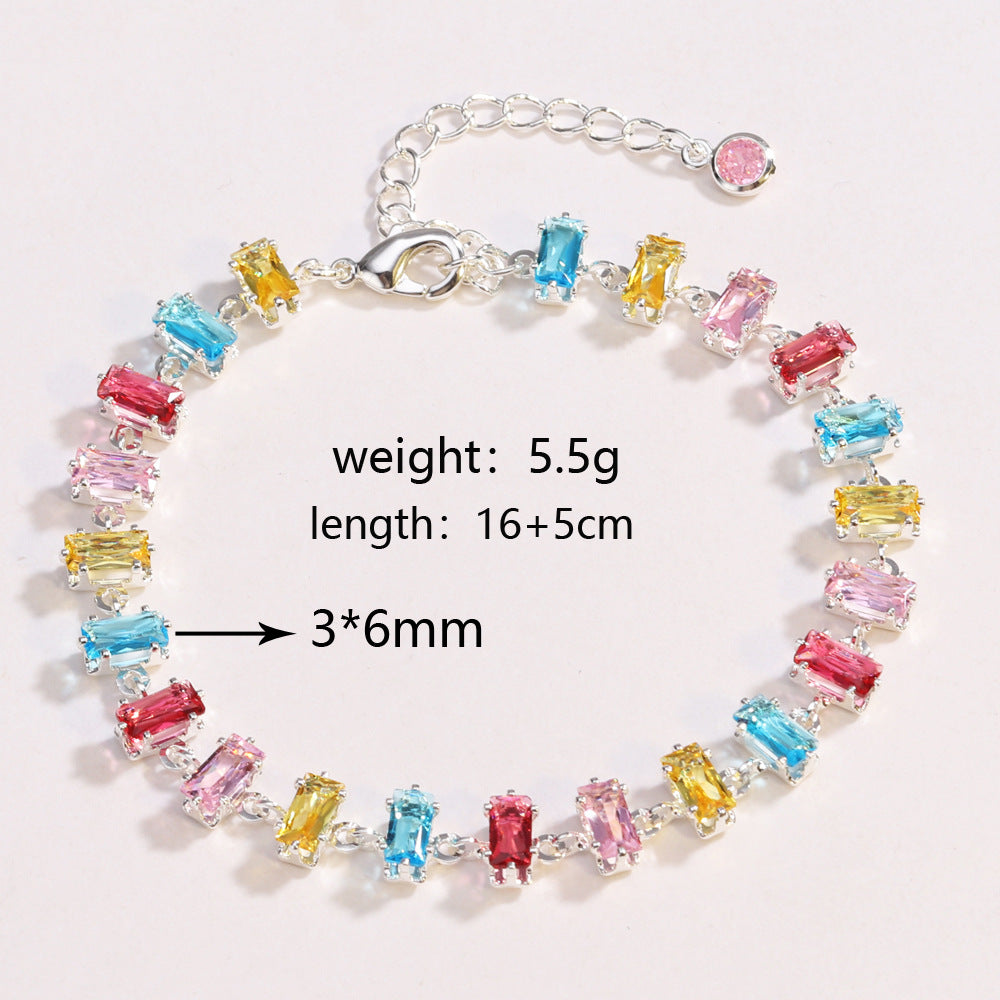 Vibrant Multi-Cut Gema Bracelet