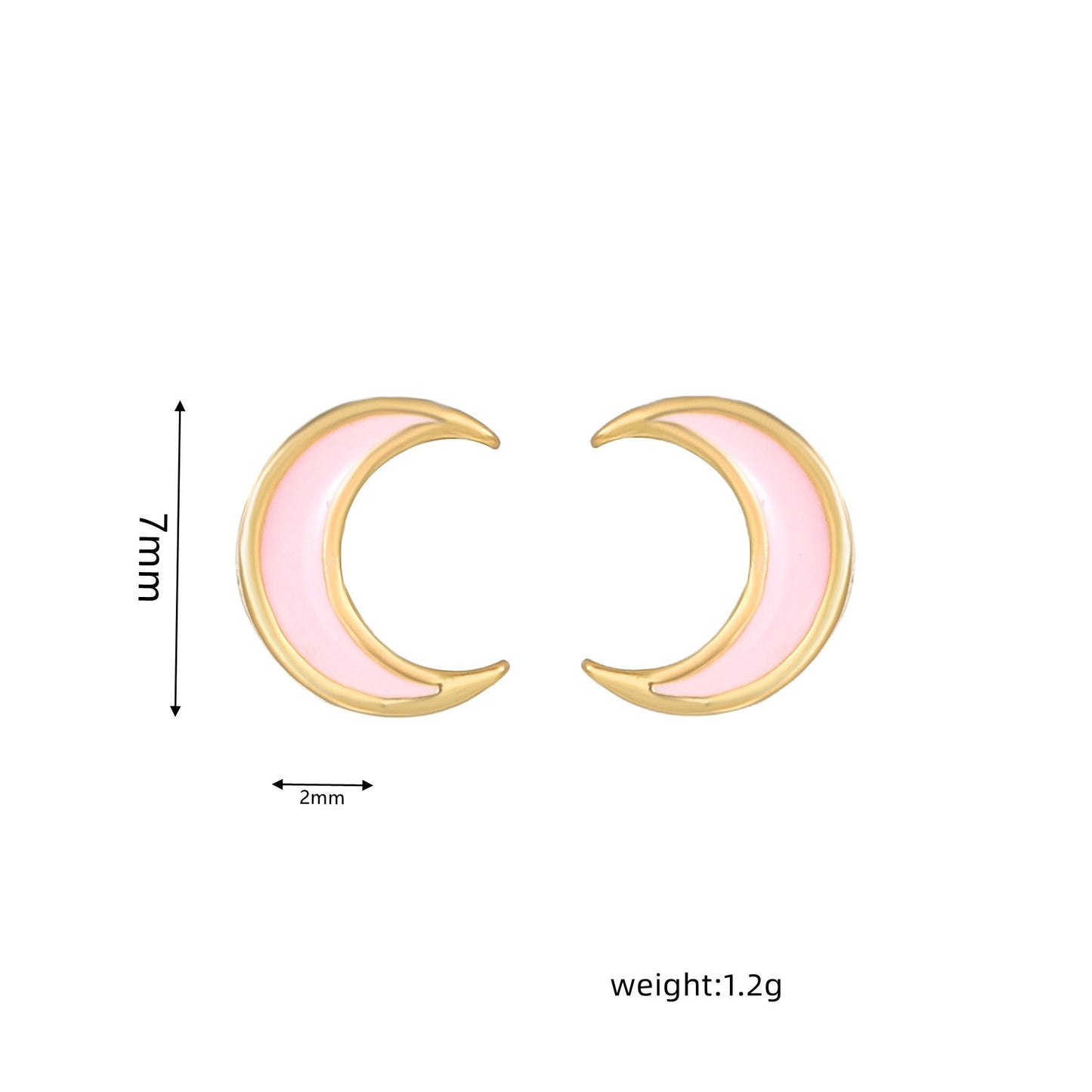 Sweet Pink Love Earrings Set