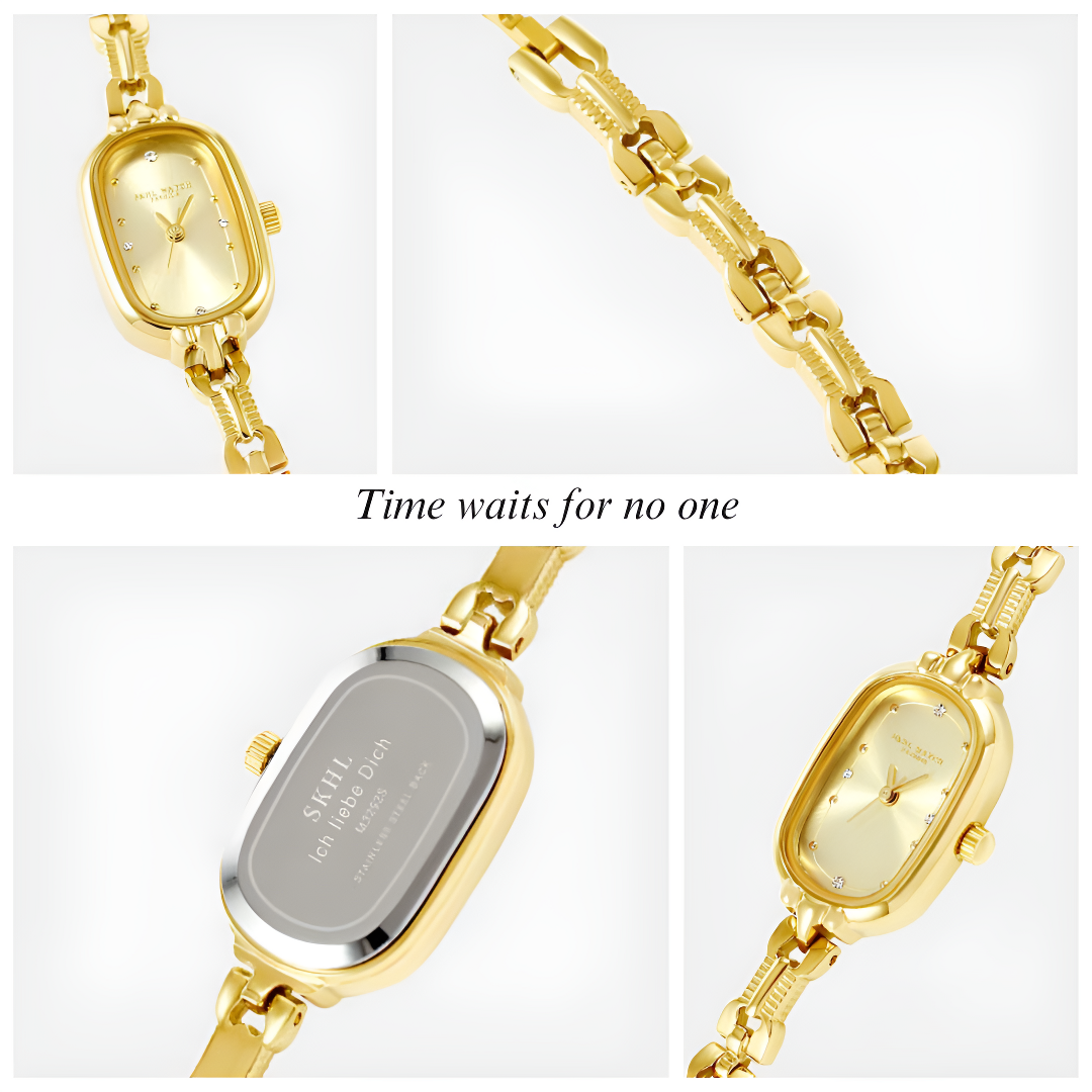Vintage Oval Bracelet Watch