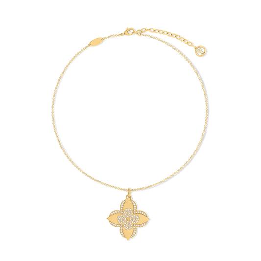 18K Louis Vuitton Medaillon Necklace