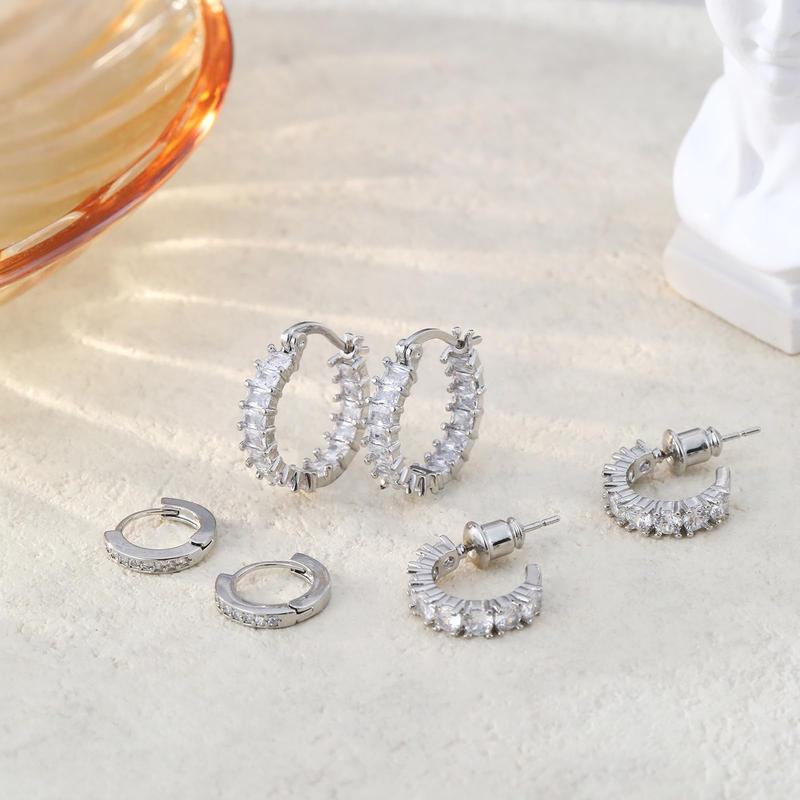 Chunky Small Gold Huggie Hoop Earrings