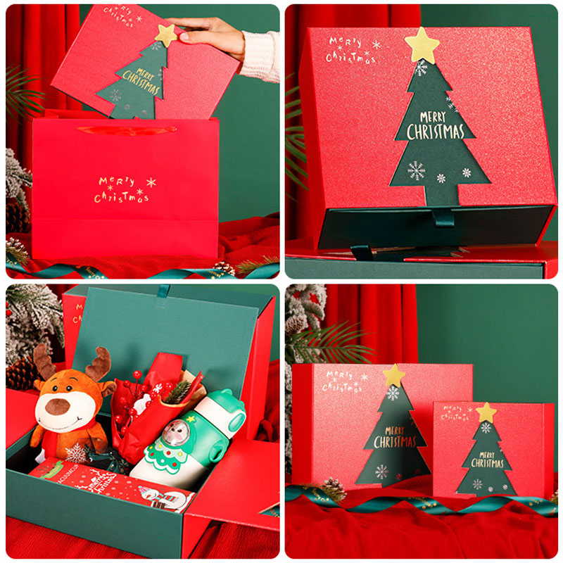 Deluxe Christmas Gift Box with LED Lights