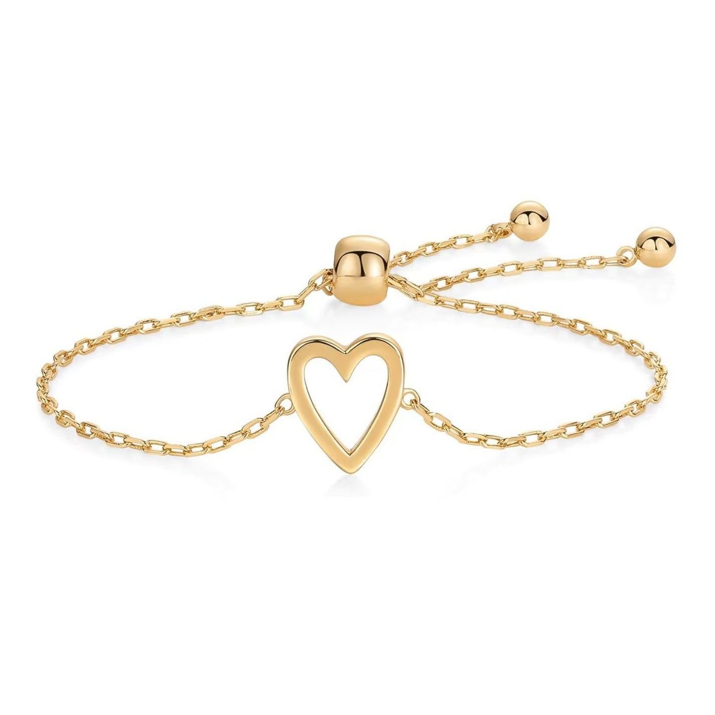 2 Pieces Matching Heart Bracelets ¨C BFF & Mother Daughter Set