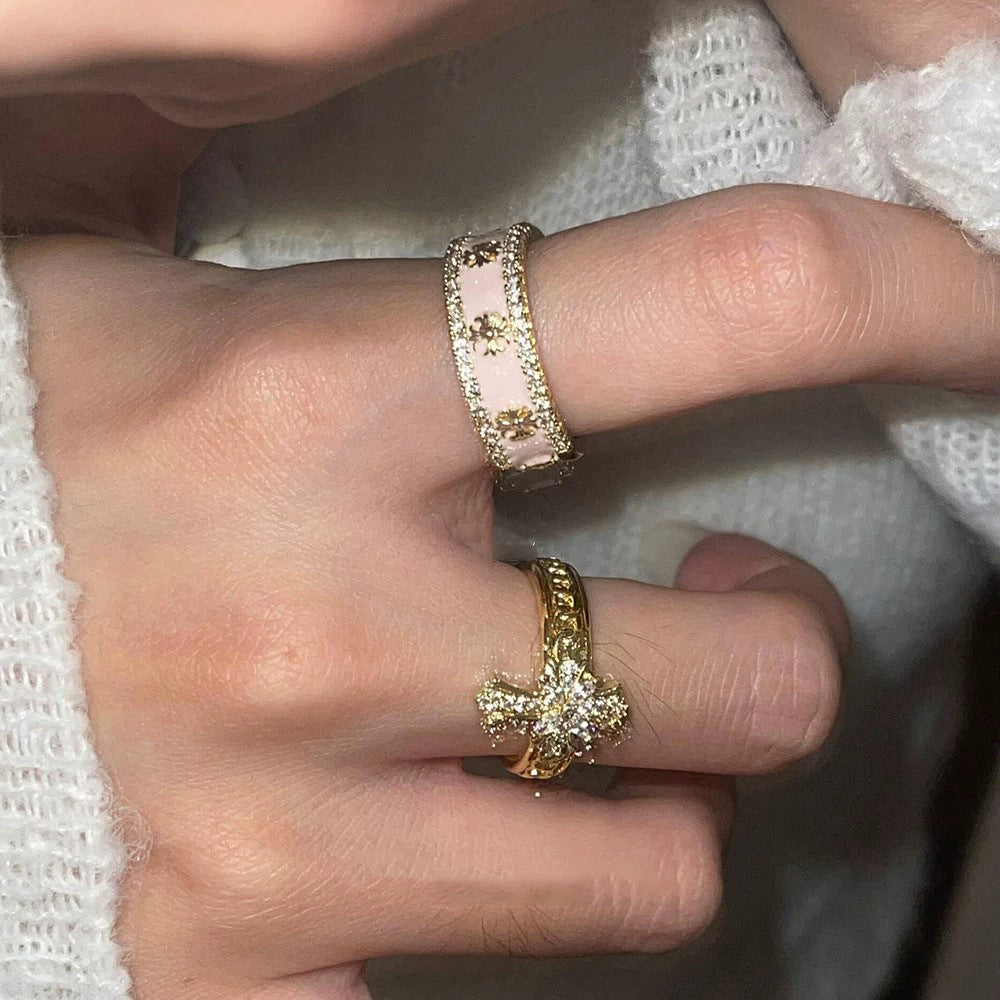 2-Piece Cross Stackable Rings