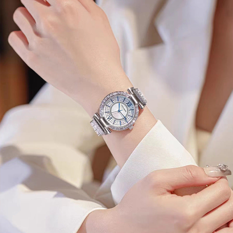 Full-Diamond Luminous Water-Resistant Watch