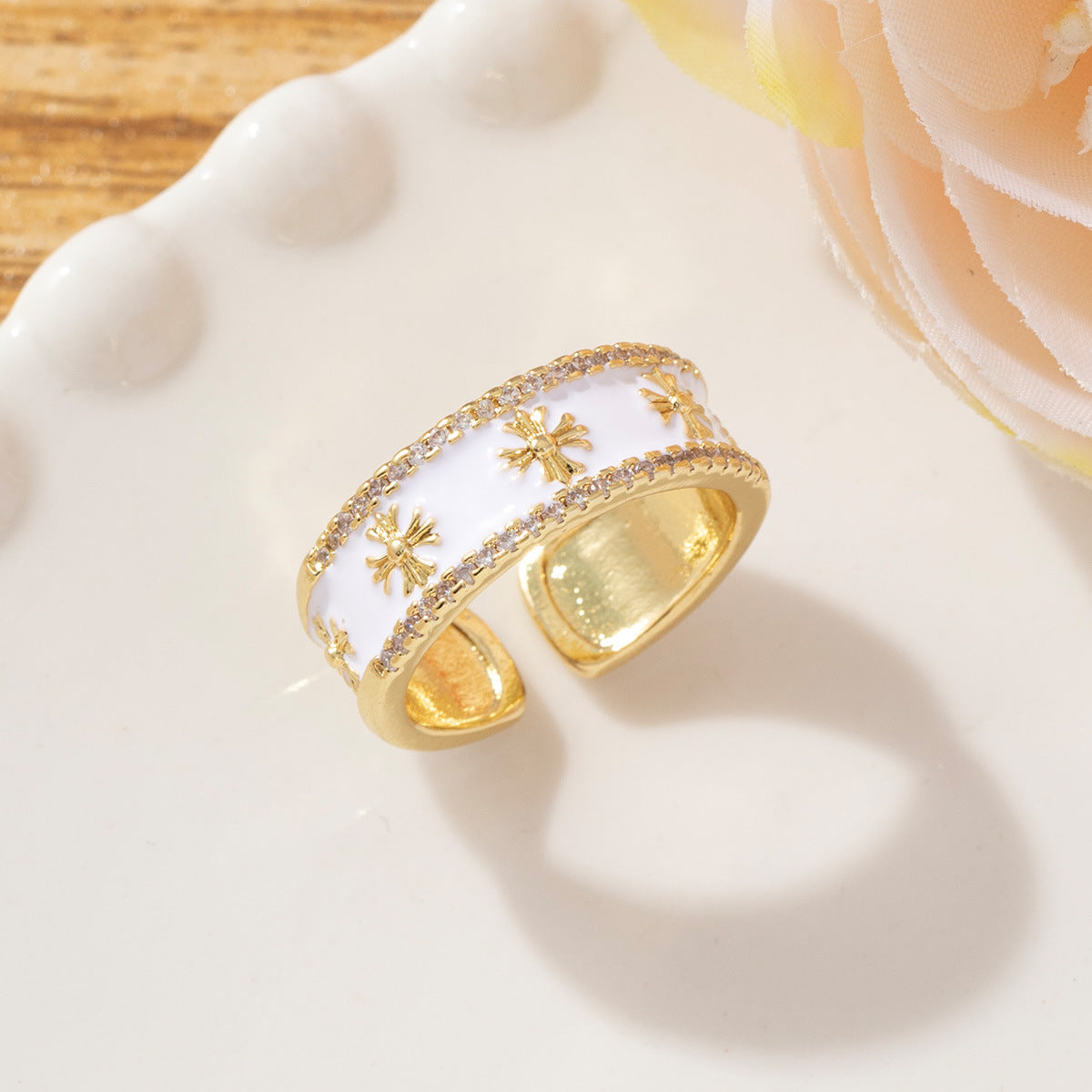 2-Piece Cross Stackable Rings