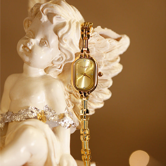 Vintage Oval Bracelet Watch