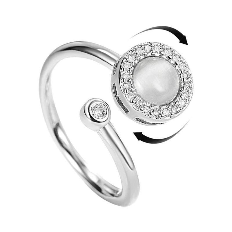 Cat¡¯s Eye Stone Spinner Ring