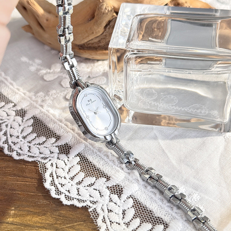 Vintage Oval Bracelet Watch
