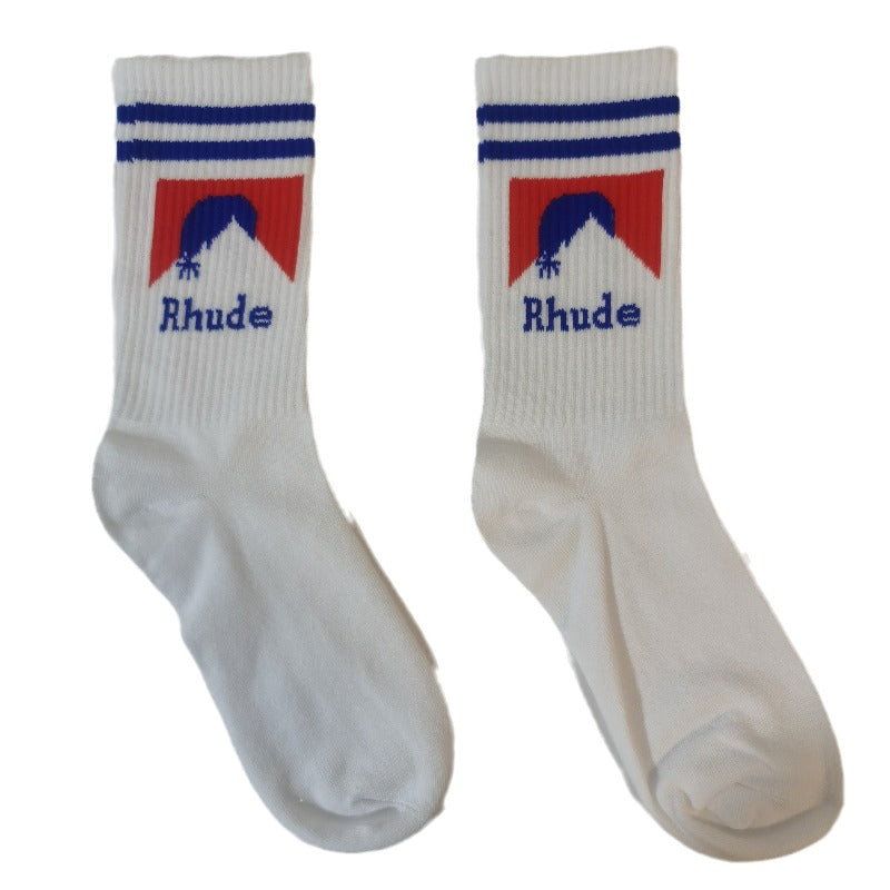 Men socks letter cotton socks