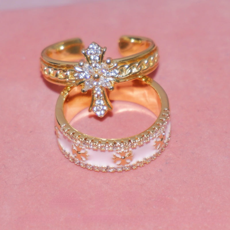2-Piece Cross Stackable Rings