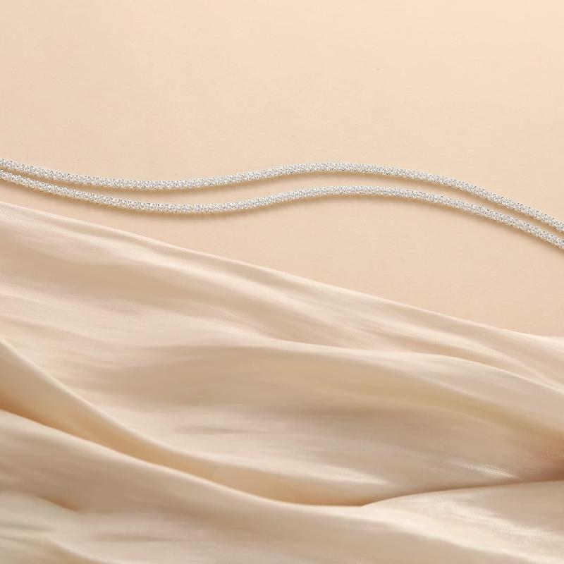 Minimalist Waterproof Adjustable Layered Anklet