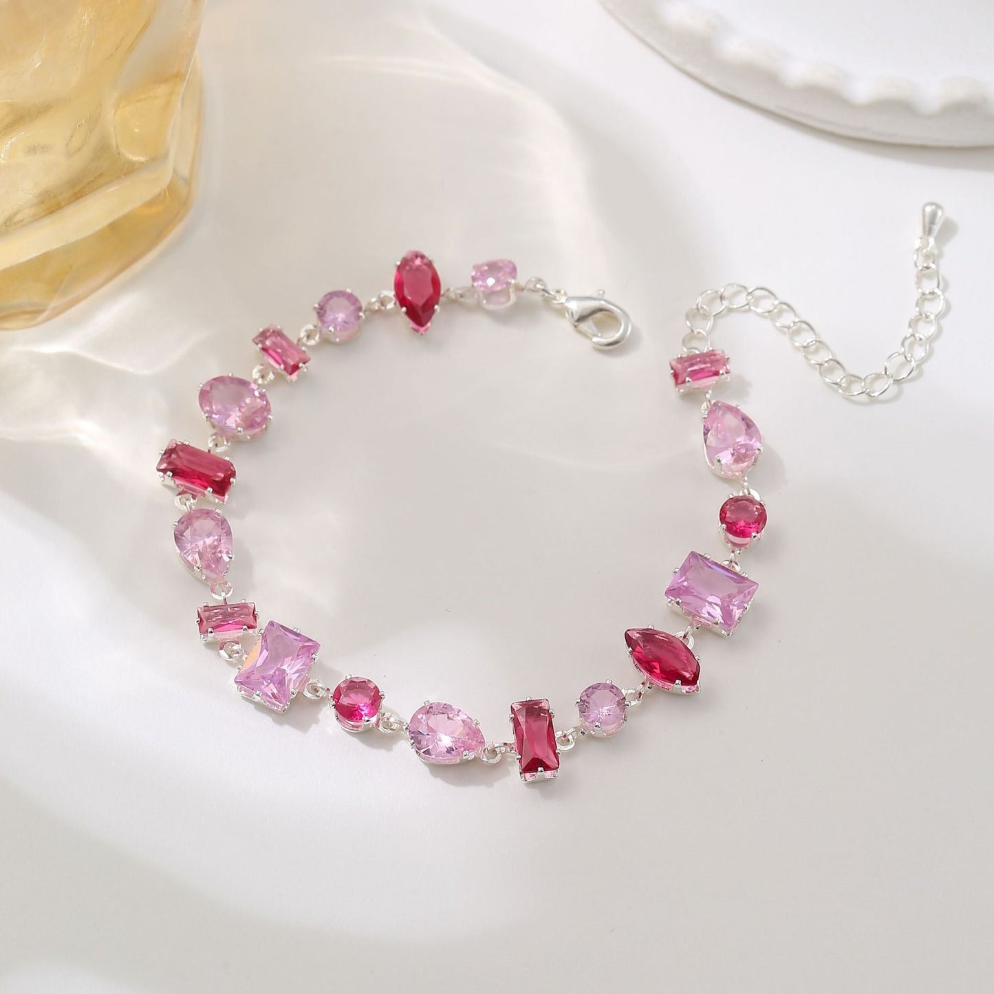 Colorful Multi-Cut Gema Bracelet