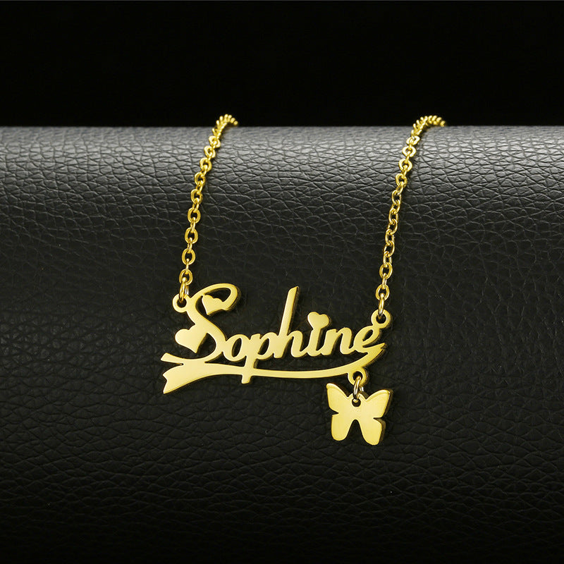 Personalized Elegant Name Necklace