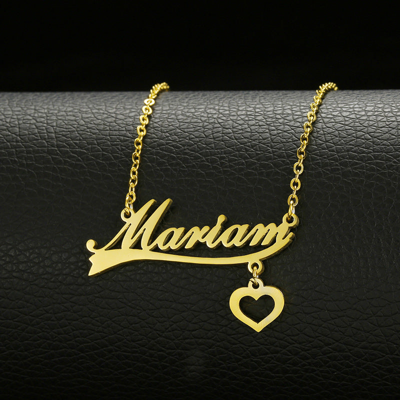 Personalized Elegant Name Necklace