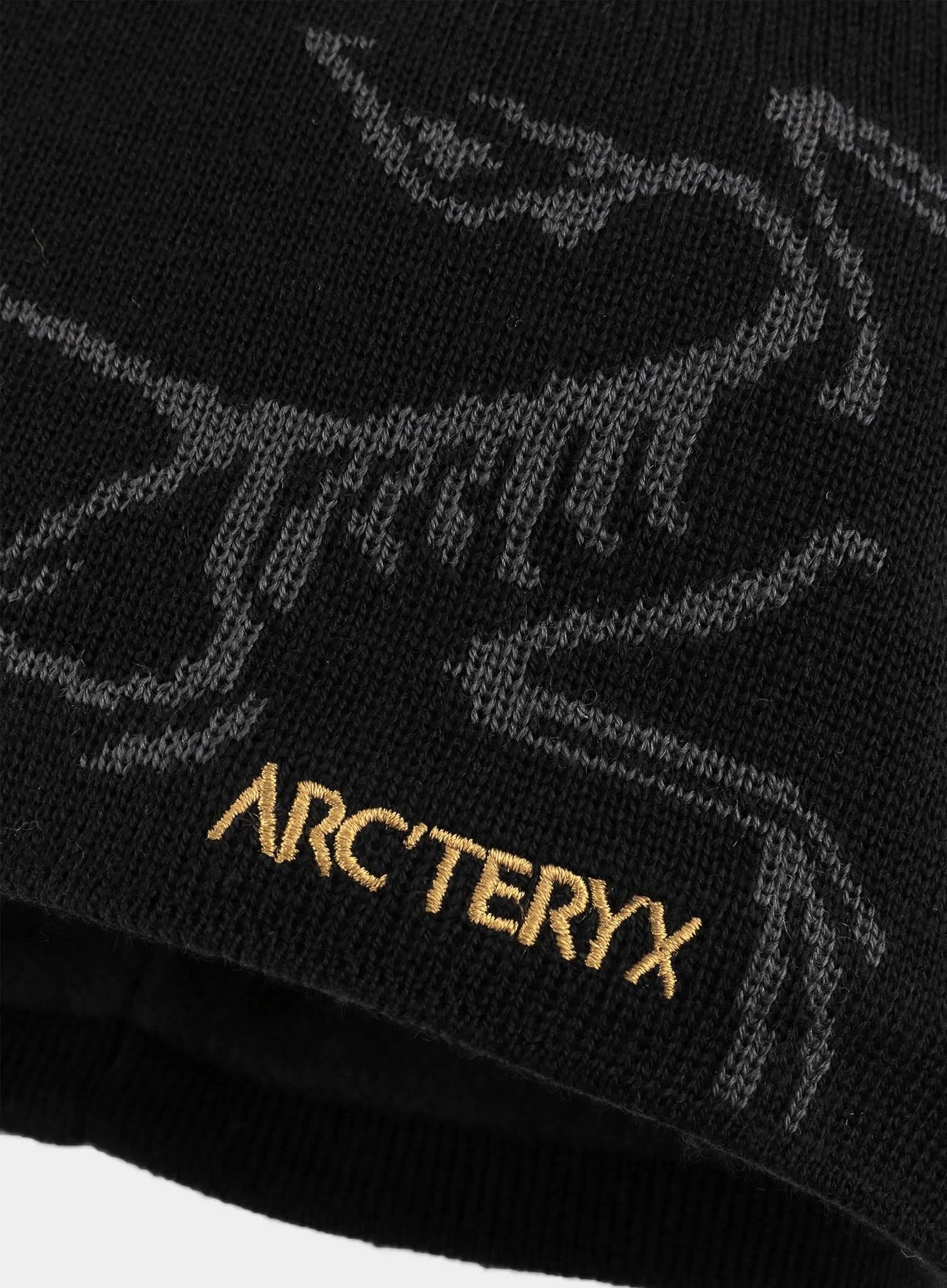 Arcteryx Beanie Bird Head Toque - Black Grey