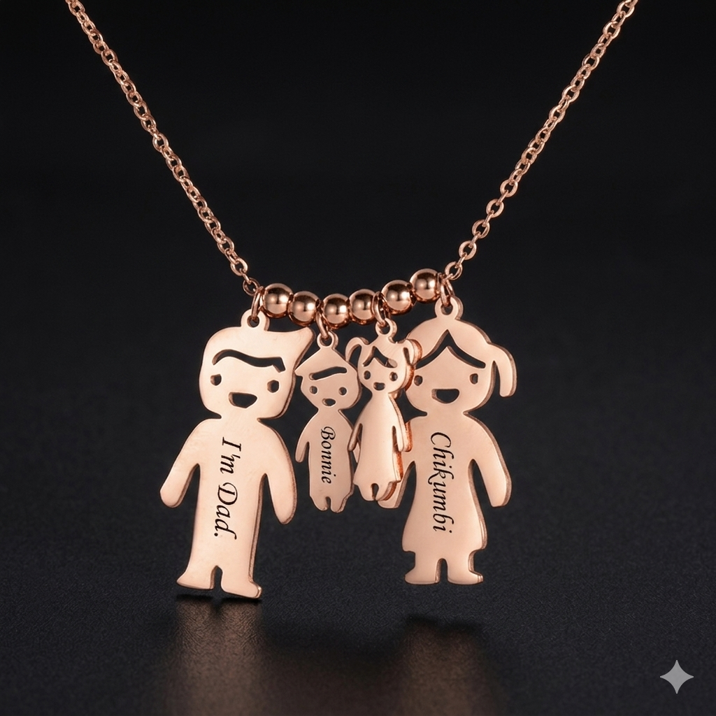 Family Love Personalized Name Necklace