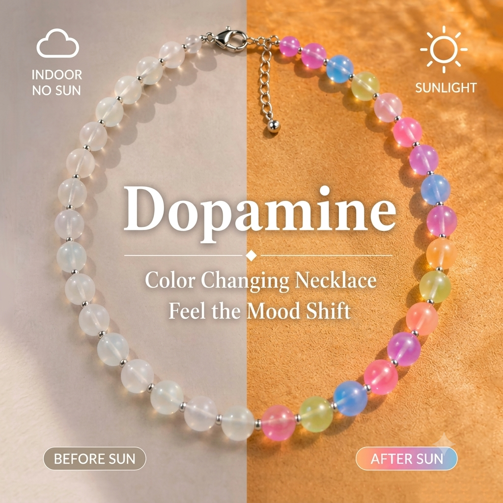 Magical UV Sun-Reactive Color Changing Beaded Collection