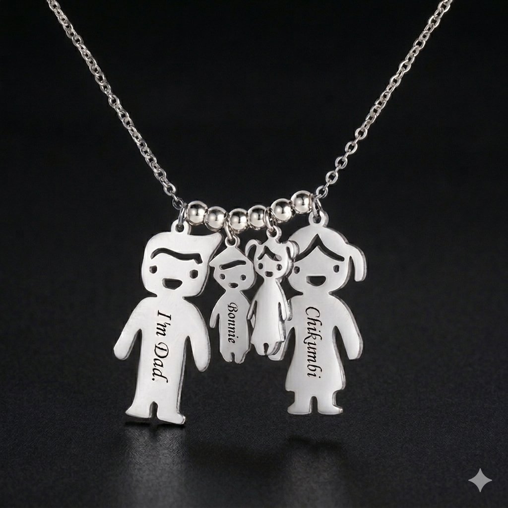 Family Love Personalized Name Necklace