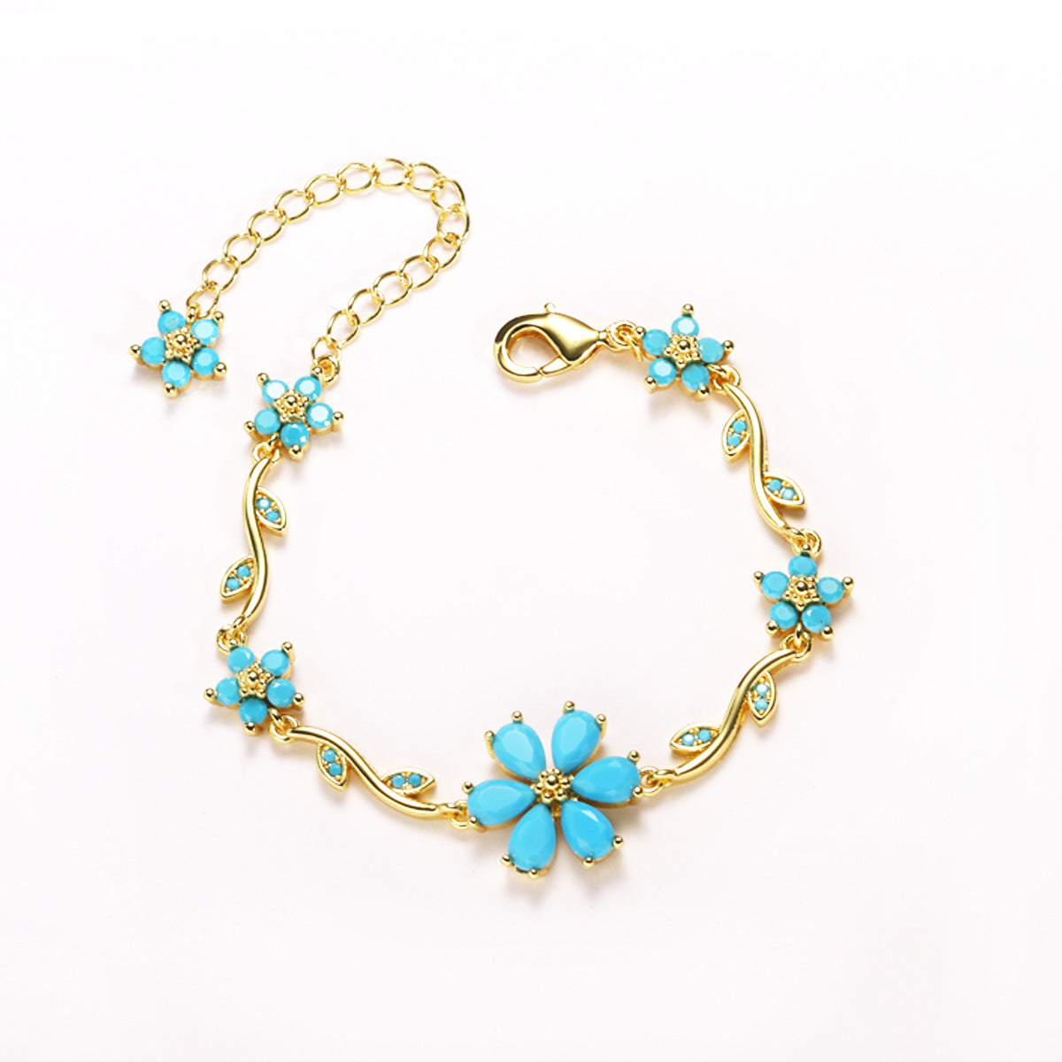 Blooming Color Crystal Bracelet