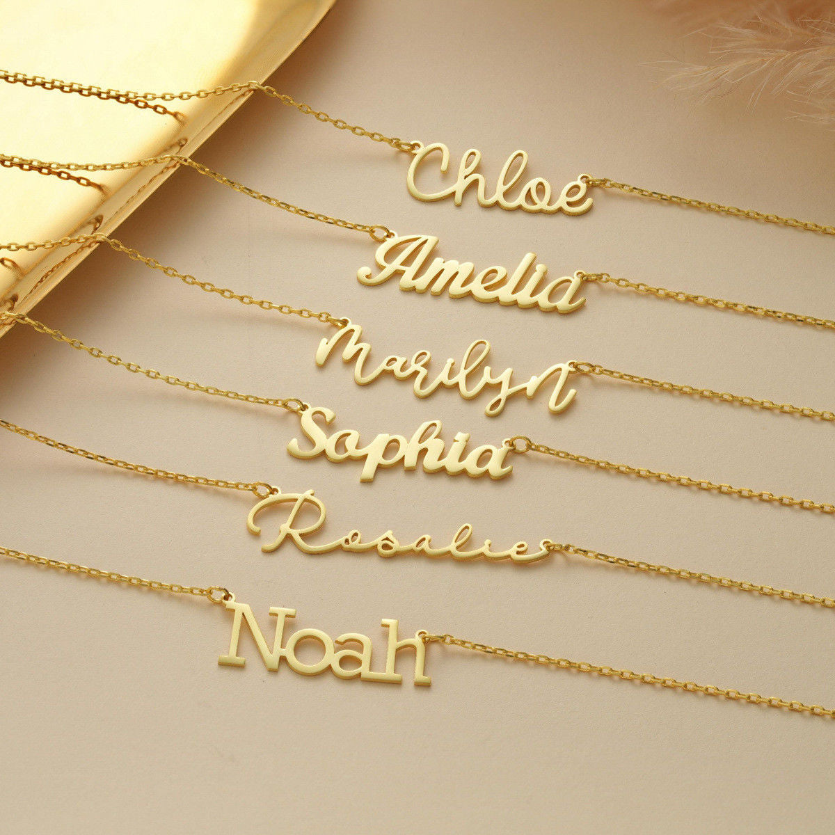 Personalized Name Necklace ¨C 20 Fonts Available